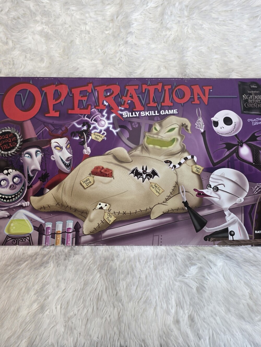 Disney The Nightmare Before Christmas Operation Game - Purple & Green
